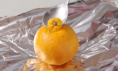 烤橘子 - 小撇步